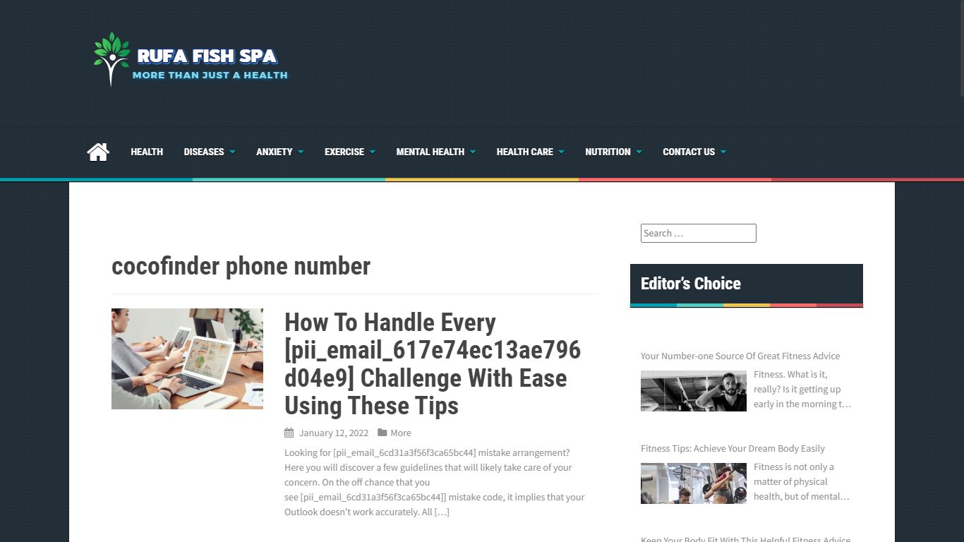 cocofinder phone number Archives - Rufa Fish Spa